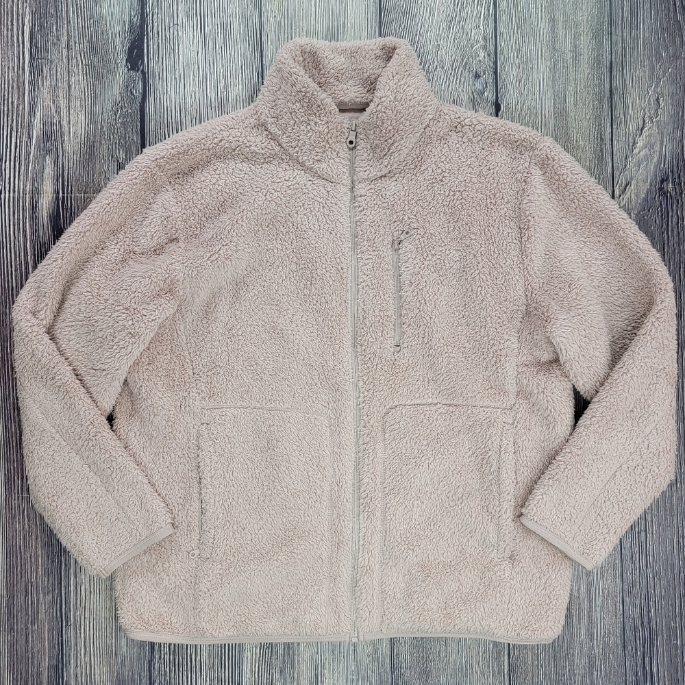 Girlfriend Collective Quartz Recycled Full-Zip Fleece